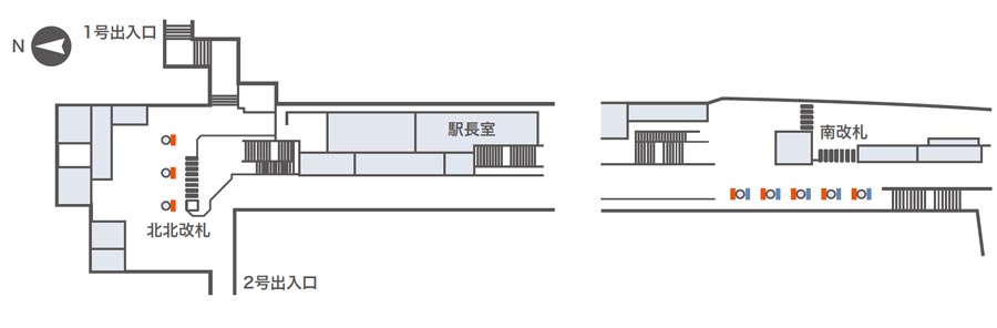 本町ネットワークビジョン掲出位置図