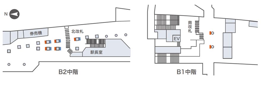 天満橋ネットワークビジョン掲出位置図