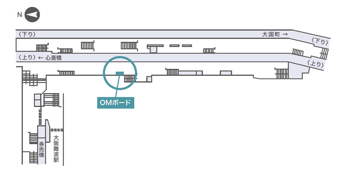 OMボード掲出位置図