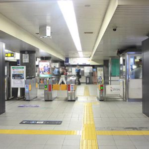 大阪メトロ肥後橋駅ネットワークビジョン写真