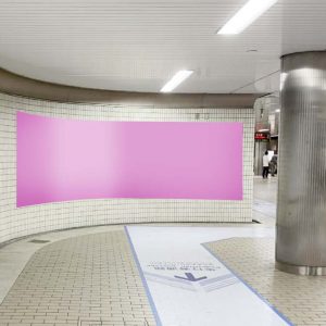 Osaka Metroなんば上りホームシート写真