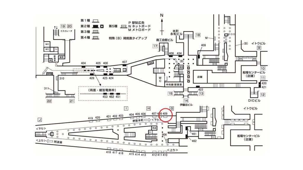 本町駅_map_1-409